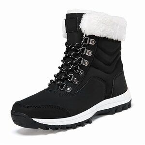 Stepedia Women's Faux Fur Winter Snow Boots